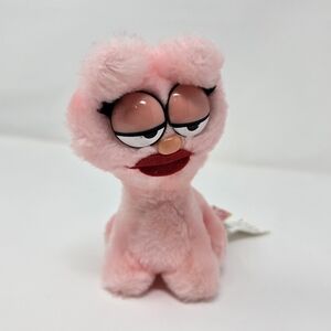 Vintage 1984 Dakin Garfield's Girlfriend Arlene Plush Pink Cat 6"